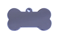 Rvs kluif 39mm     RVS ID-penning - Hondenpenning - Kattenpenning