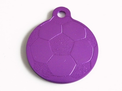 Penning voetbal     ID-penning - Hondenpenning - Kattenpenning