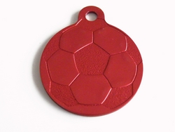 Penning voetbal     ID-penning - Hondenpenning - Kattenpenning