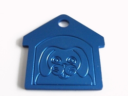 ACTIE! Penning hond in hok     ID-penning - Hondenpenning - Kattenpenning